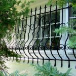 wrought iron grill
