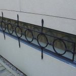 wrought iron grill
