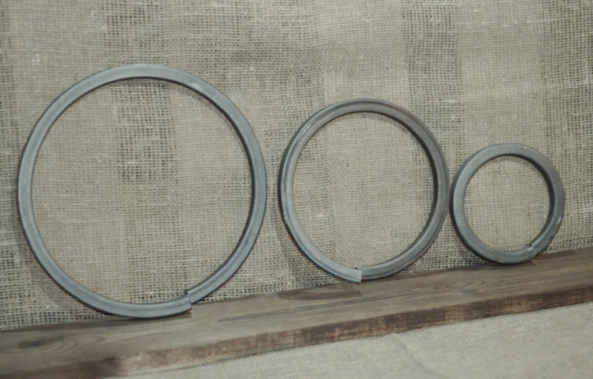 wrought iron rings