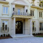 wrought iron balcony