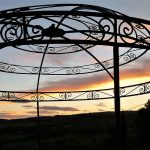 wrought iron gazebo